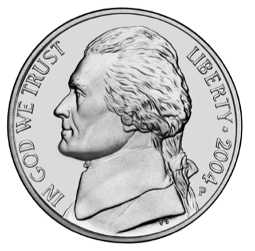 A real nickel